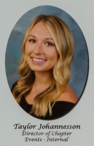 Gamma Phi Chapter Composite Detail, Taylor Johannesson, 2018-2019