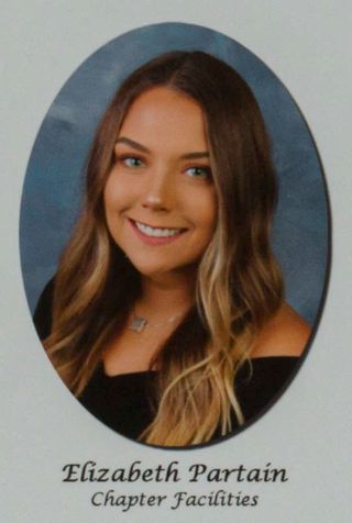 Gamma Phi Chapter Composite Detail, Elizabeth Partain, 2018-2019