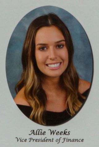 Gamma Phi Chapter Composite Detail, Allie Weeks, 2018-2019
