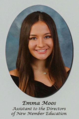 Gamma Phi Chapter Composite Detail, Emma Moos, 2018-2019