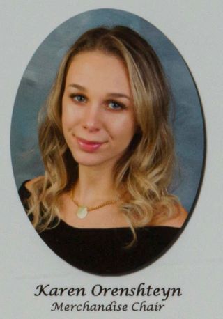 Gamma Phi Chapter Composite Detail, Karen Orenshteyn, 2018-2019