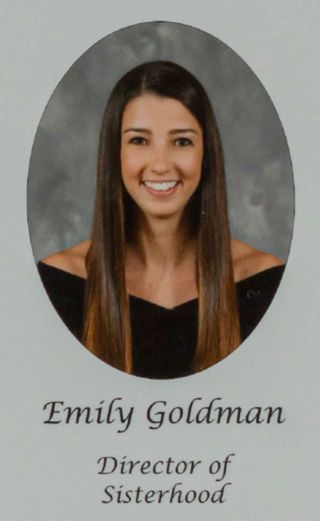 Gamma Phi Chapter Composite Detail, Emily Goldman, 2015-2016
