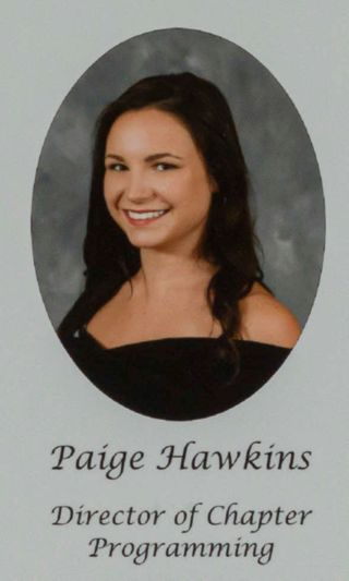 Gamma Phi Chapter Composite Detail, Paige Hawkins, 2015-2016