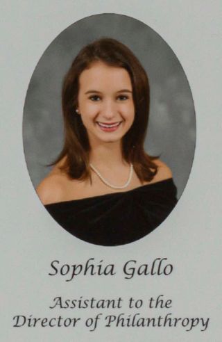 Gamma Phi Chapter Composite Detail, Sophia Gallo, 2015-2016