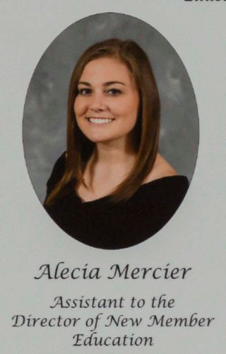 Gamma Phi Chapter Composite Detail, Alecia Mercier, 2015-2016