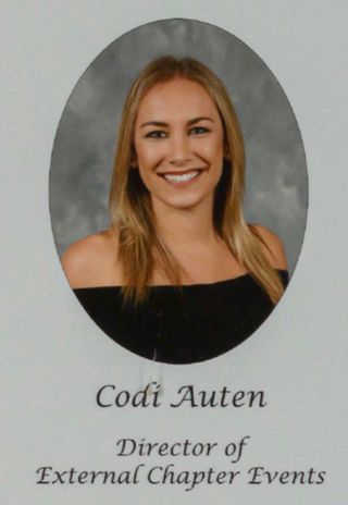 Gamma Phi Chapter Composite Detail, Codi Auten, 2015-2016