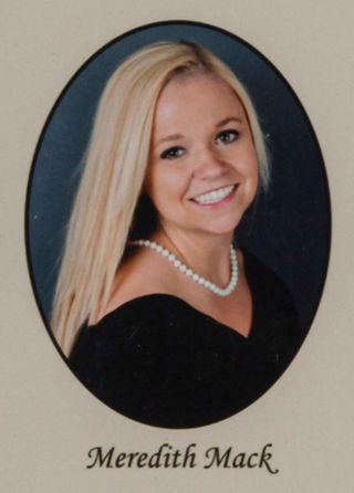 Gamma Phi Chapter Composite Detail, Meredith Mack, 2010-2011