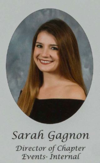 Gamma Phi Chapter Composite Detail, Sarah Gagnon, 2016-2017