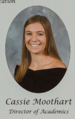 Gamma Phi Chapter Composite Detail, Cassie Moothart, 2016-2017