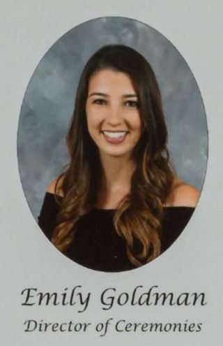 Gamma Phi Chapter Composite Detail, Emily Goldman, 2016-2017
