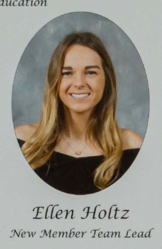 Gamma Phi Chapter Composite Detail, Ellen Holtz, 2016-2017