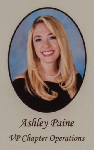 Gamma Phi Chapter Composite Detail, Ashley Paine, 2011-2012