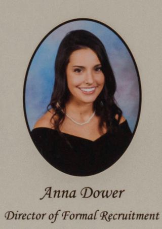 Gamma Phi Chapter Composite Detail, Anna Dower, 2011-2012