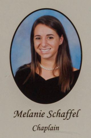 Gamma Phi Chapter Composite Detail, Melanie Schaffel, 2011-2012