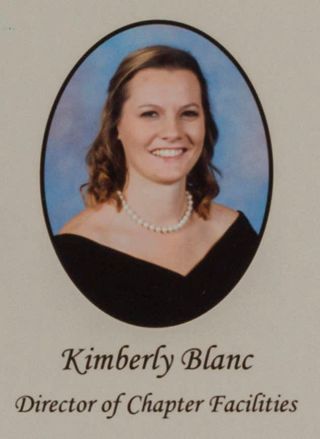 Gamma Phi Chapter Composite Detail, Kimberly Blanc, 2011-2012