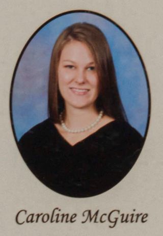 Gamma Phi Chapter Composite Detail, Caroline McGuire, 2011-2012
