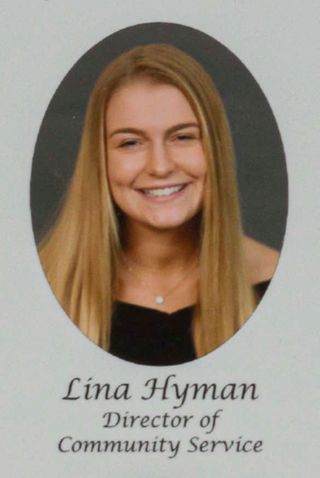 Gamma Phi Chapter Composite Detail, Lina Hyman, 2017-2018