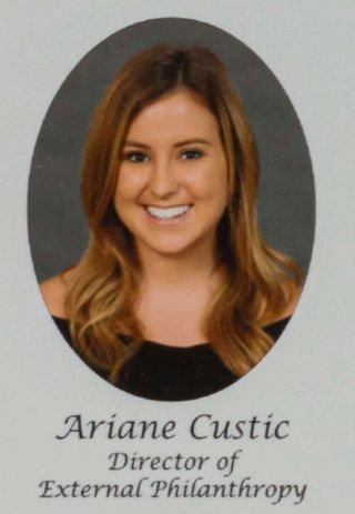 Gamma Phi Chapter Composite Detail, Ariane Custic, 2017-2018