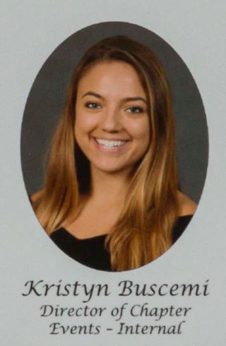 Gamma Phi Chapter Composite Detail, Kristyn Buscemi, 2017-2018