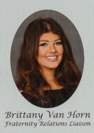 Gamma Phi Chapter Composite Detail, Brittany Van Horn, 2017-2018