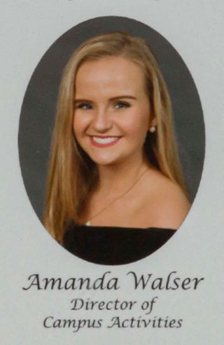 Gamma Phi Chapter Composite Detail, Amanda Walser, 2017-2018
