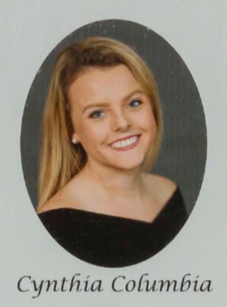 Gamma Phi Chapter Composite Detail, Cynthia Columbia, 2017-2018