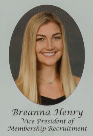Gamma Phi Chapter Composite Detail, Breanna Henry, 2017-2018