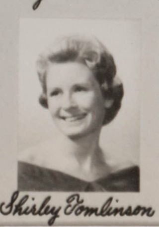 Gamma Phi Chapter Composite Detail, Shirley Tomlinson, 1962-1963