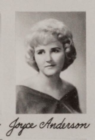 Gamma Phi Chapter Composite Detail, Joyce Anderson, 1962-1963