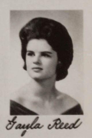 Gamma Phi Chapter Composite Detail, Gayla Reed, 1962-1963