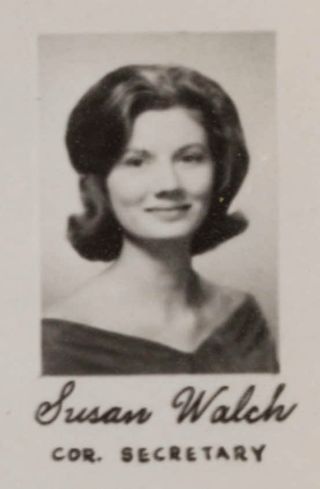 Gamma Phi Chapter Composite Detail, Susan Walch, 1962-1963