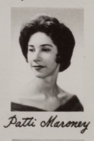 Gamma Phi Chapter Composite Detail, Patti Maroney, 1962-1963