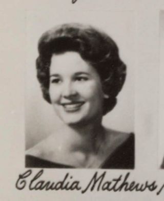 Gamma Phi Chapter Composite Detail, Claudia Mathews, 1962-1963