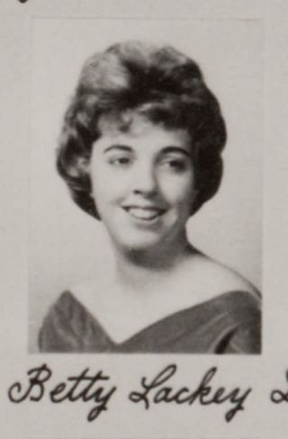 Gamma Phi Chapter Composite Detail, Betty Lackey, 1962-1963