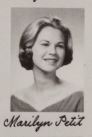 Gamma Phi Chapter Composite Detail, Marilyn Petit, 1962-1963