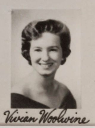 Gamma Phi Chapter Composite Detail, Vivian Woolwine, 1962-1963