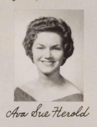 Gamma Phi Chapter Composite Detail, Ava Sue Herold, 1961-1962