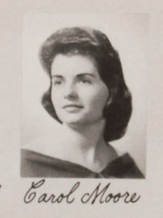 Gamma Phi Chapter Composite Detail, Carol Moore, 1961-1962