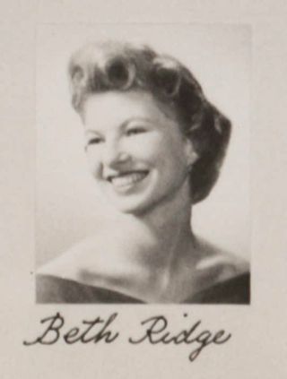 Gamma Phi Chapter Composite Detail, Beth Ridge, 1961-1962