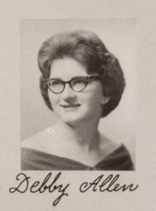 Gamma Phi Chapter Composite Detail, Debby Allen, 1961-1962