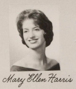 Gamma Phi Chapter Composite Detail, Mary Ellen Harris, 1961-1962