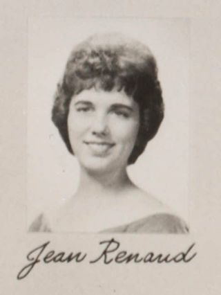 Gamma Phi Chapter Composite Detail, Jean Renaud, 1961-1962