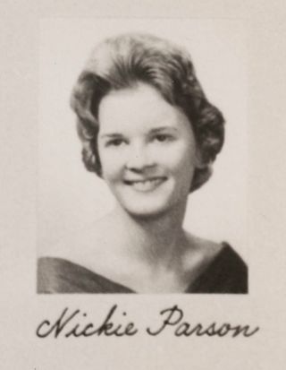 Gamma Phi Chapter Composite Detail, Nickie Parson, 1961-1962