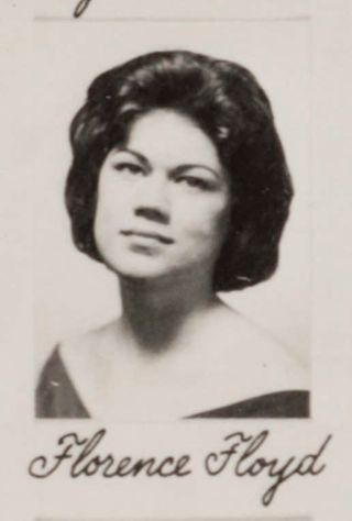 Gamma Phi Chapter Composite Detail, Florence Floyd, 1963-1964