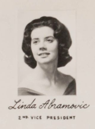 Gamma Phi Chapter Composite Detail, Linda Abramovic, 1963-1964