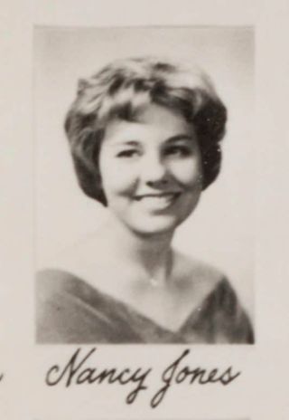 Gamma Phi Chapter Composite Detail, Nancy Jones, 1963-1964