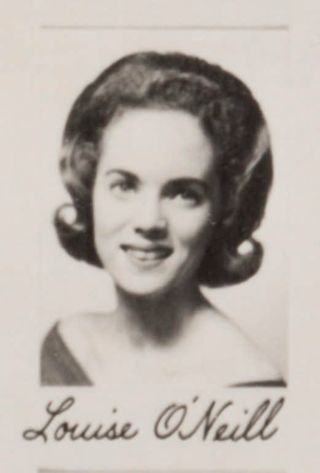 Gamma Phi Chapter Composite Detail, Louise O'Neill, 1963-1964