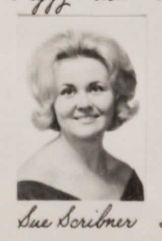 Gamma Phi Chapter Composite Detail, Sue Scribner, 1963-1964