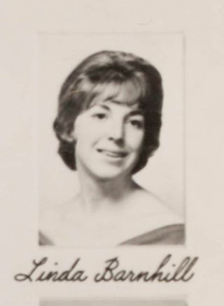 Gamma Phi Chapter Composite Detail, Linda Barnhill, 1963-1964