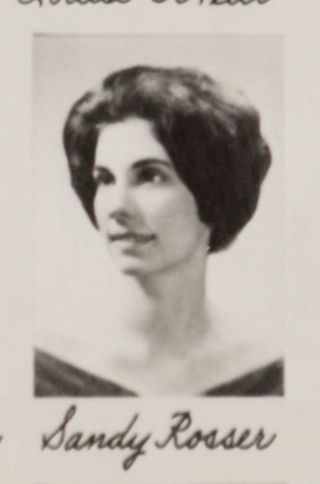 Gamma Phi Chapter Composite Detail, Sandy Rosser, 1963-1964